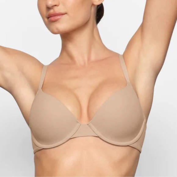 Skims T-shirt Bra Beige - NWT 34C - Picture 2 of 2
